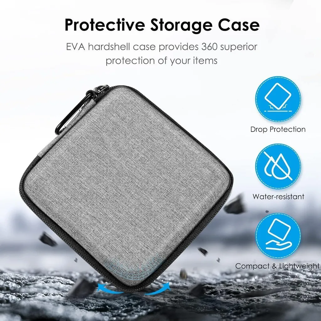 Sacoche de Voyage pour Chargeur MacBook et Hub USB-C - Format Compact - 8