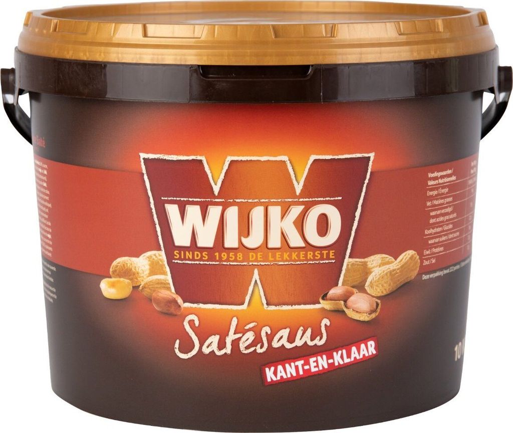Wijko Satay-Sauce Fertig 10 Liter Produktbild 