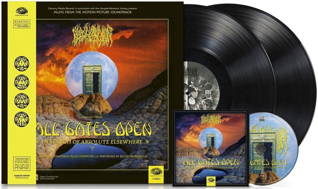Blood Incantation - All Gates Open (O.S.T.) (Gatefold) (180 g) (2 LP + Blu-Ray)
