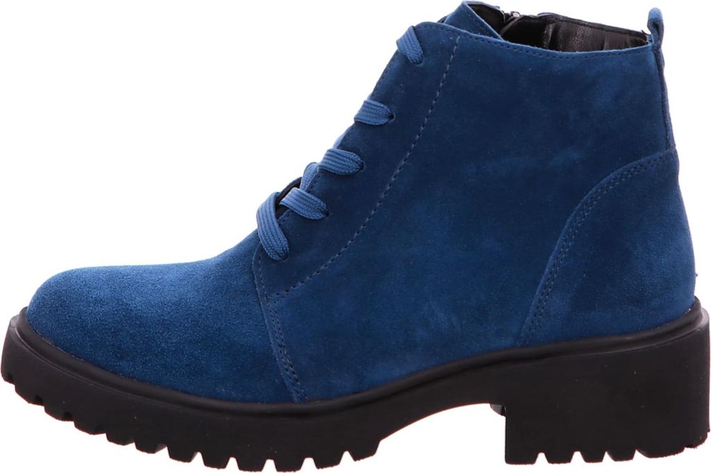 Waldläufer Komfort Stiefeletten H-Luise Damen 31363036323731 Blau 40 1/2 EU