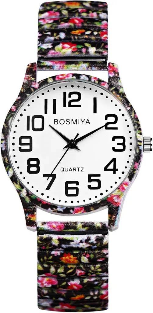 Orologio Donna Acciaio Inox Stretch Quadrante Alta Leggibilità
