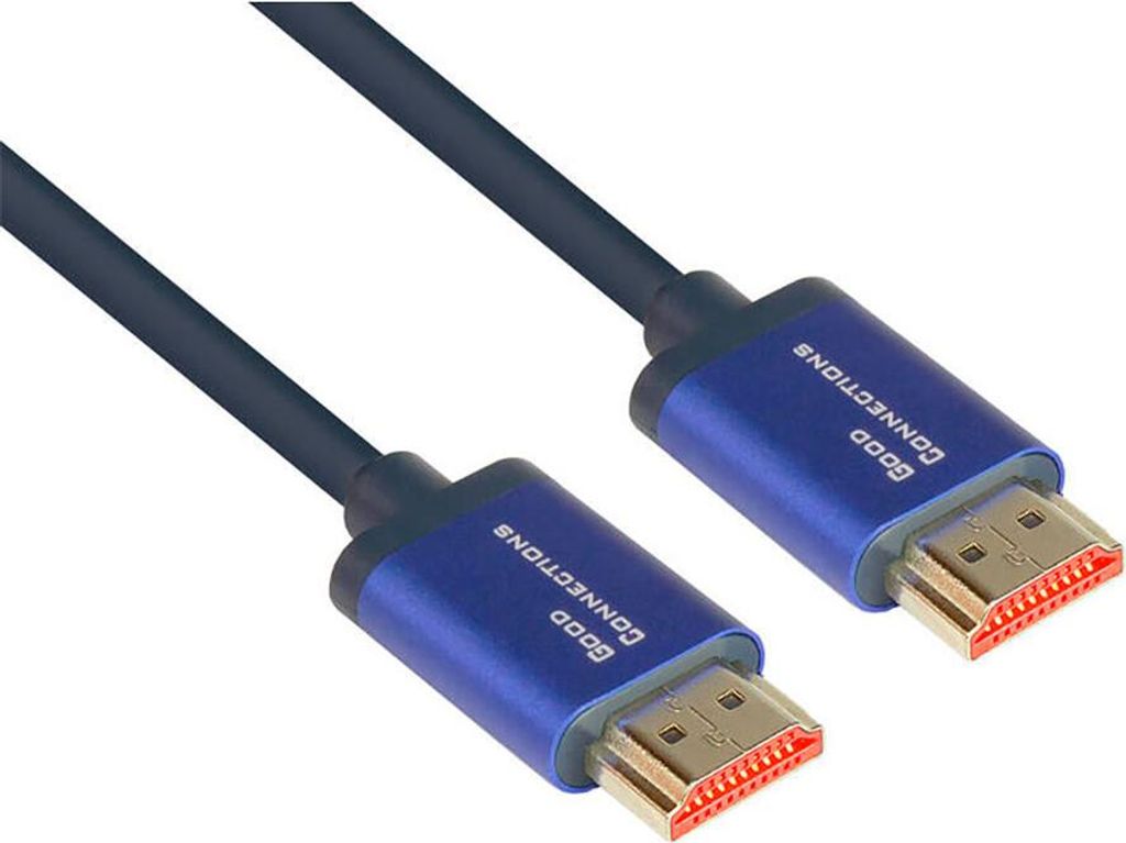 Good Connections HDMI 2.1 Kabel SmartFLEX blau 0,5m