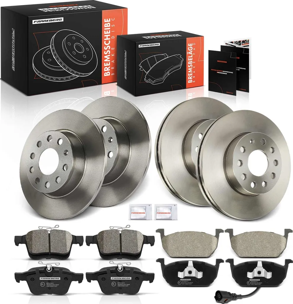 Set Complet de Freinage pour VW Golf Variant et Sportsvan VII 4-Roues
