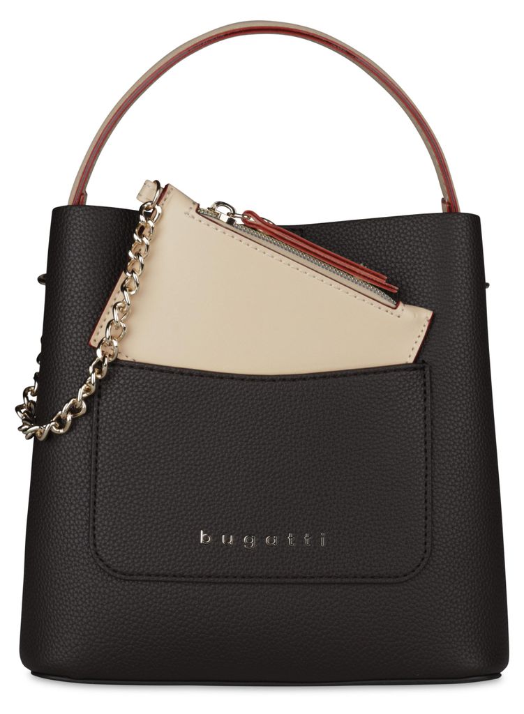 bugatti Handtasche Umhängetasche Ella Top Handle Bag Dark Produktbild 