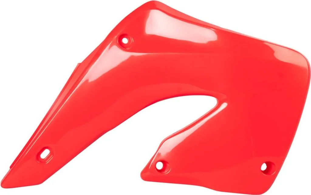 Spoiler de radiateur Polisport rouge pour Honda CR125R et CR250R 2002