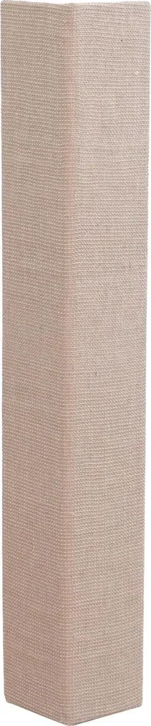 Protection murale pour chat : griffoir d'angle en sisal beige 50cm
