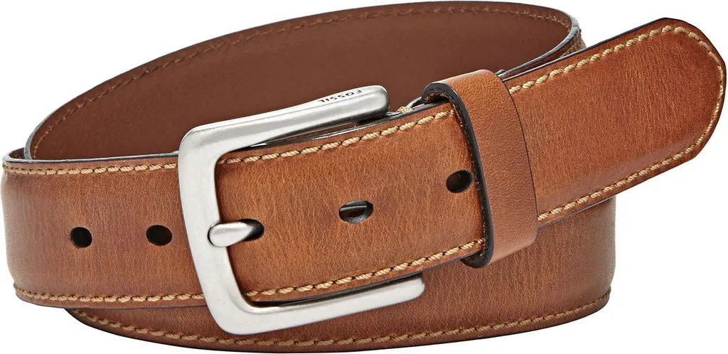 FOSSIL Pelle cintura Aiden Belt 3.5 W100 Brown marrone