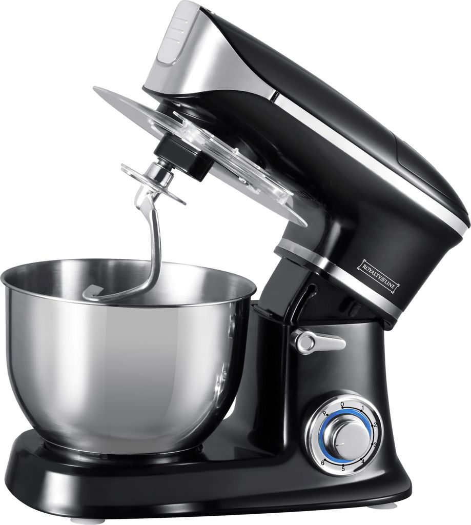 Elegante Küchenmaschine mit 6 Geschwindigkeiten - Schwarz
