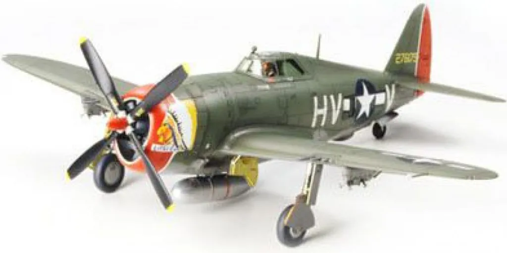 Maquette P-47D Thunderbolt Razorback Tamiya 1:48 avec Cockpit Détaillé