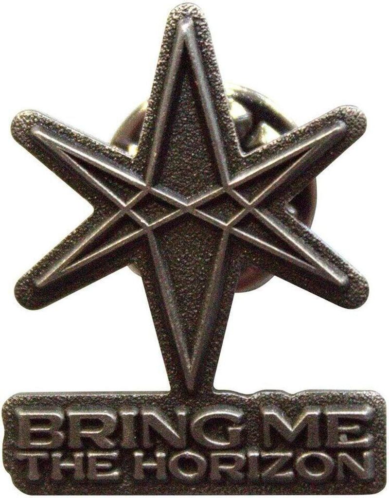 Bring Me The Horizon 6-Point Star Badge 25 mm