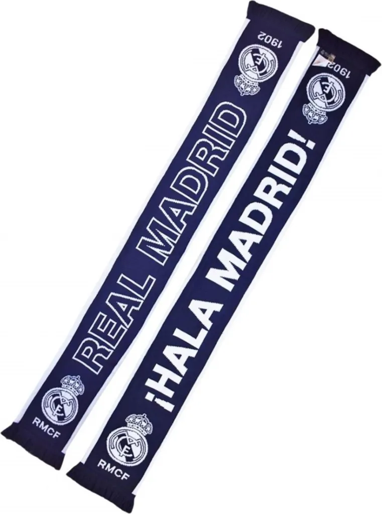 Châle Real Madrid RM4BUFD3C Premium aux Couleurs Emblématiques du Club