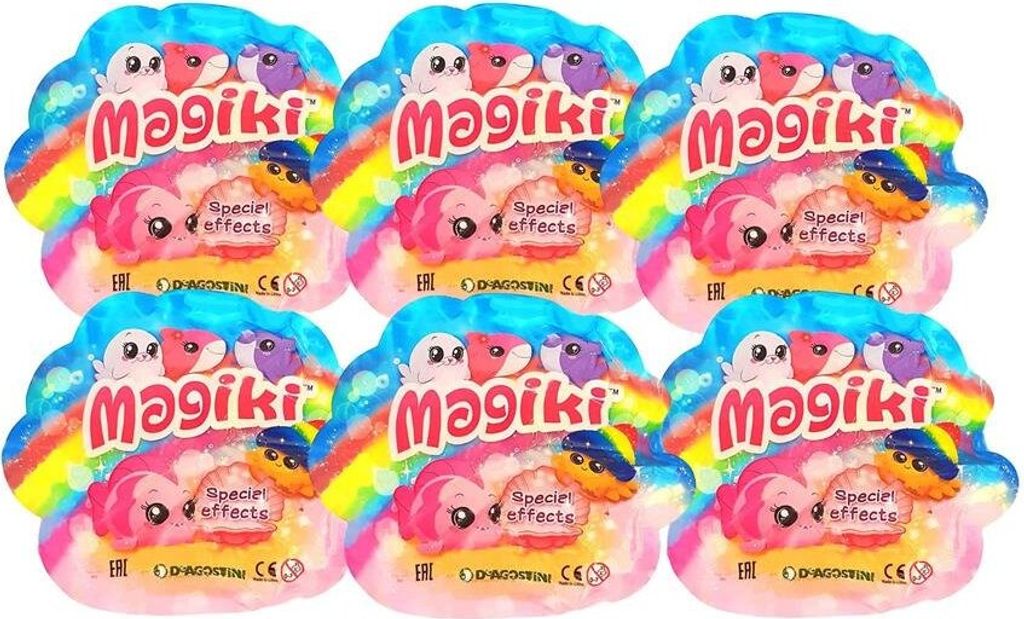 DeAgostini Magiki Sea Friends Sammelfiguren 6 x Tüten