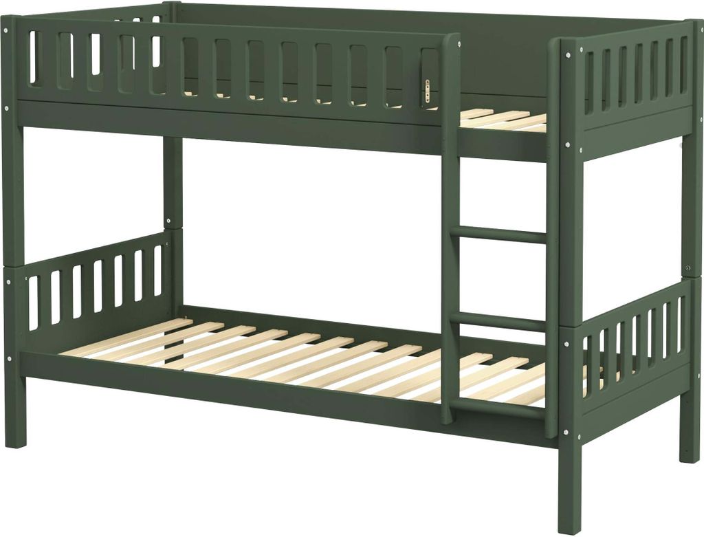 FURNLUX Etagenbett Viggo Grün 90x200cm / Hauptfarbe: Grün / Produktbild 