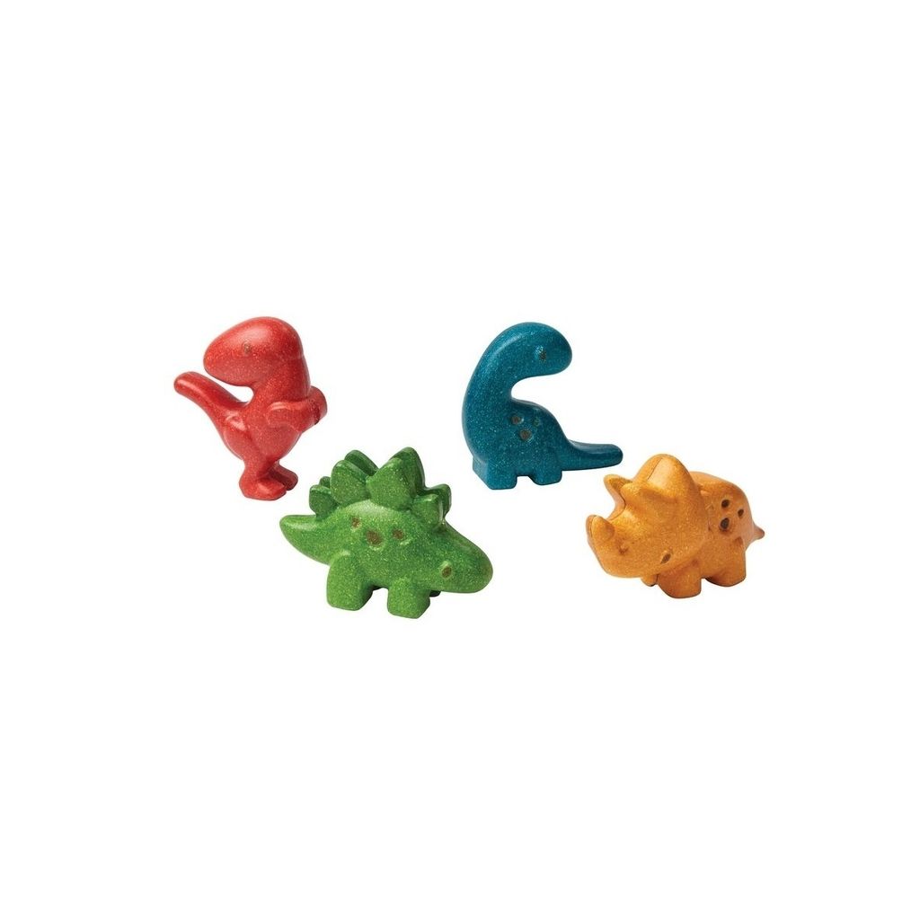 PlanToys Holzspielzeug Dino-Set Produktbild 