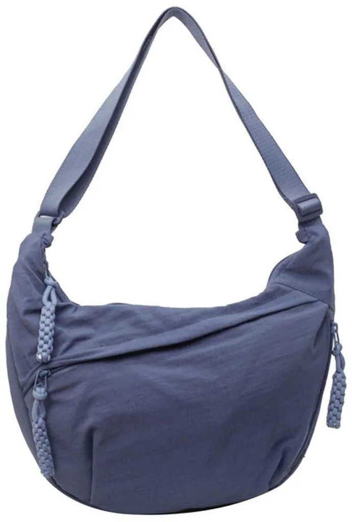 Sac à dos de ville imperméable et sac bandoulière nylon noir polyvalent