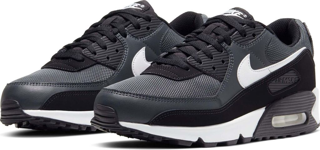 Nike Air Max 90 Herren Schuhe Grau Schwarz CN8490 002 GroBe EU 41 US 8