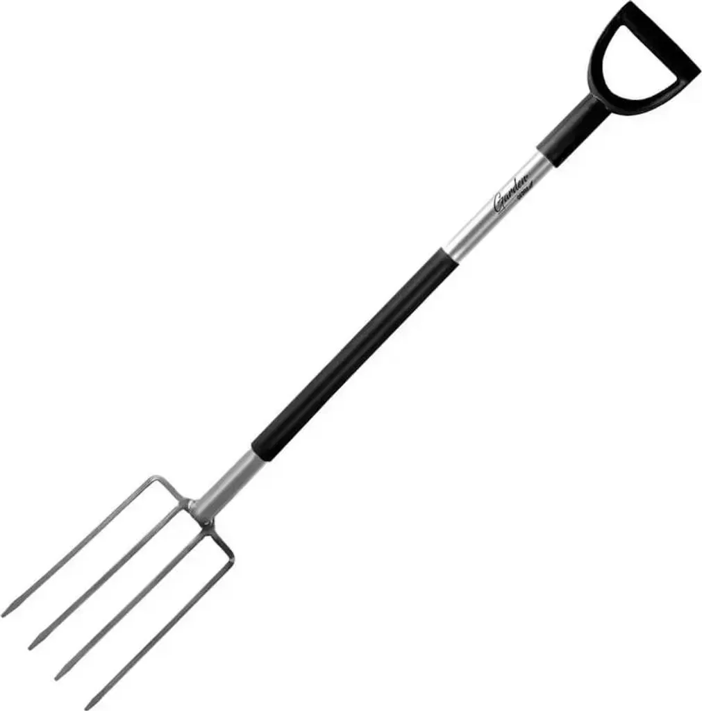 Forca da scavo 122 cm con manico in metallo e impugnatura a D | Shop Online