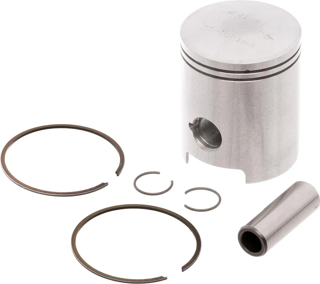 Piston Bi-Segment ZT Ø41.47 Haute Résistance pour Simson Schwalbe