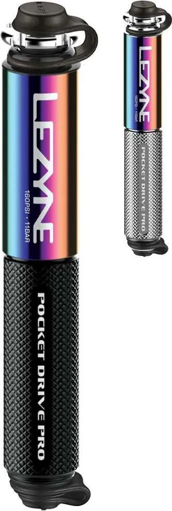 Pompe de secours vélo route Lezyne Pocket Drive Pro pour cyclisme