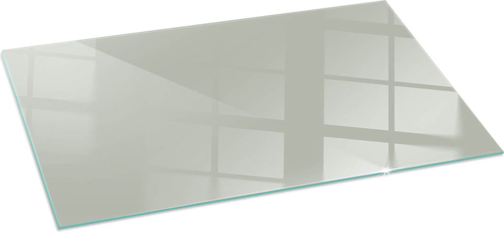 Glasbodenplatte für 120x60 cm – Kaminofen – Kaminplatte Glas – Schutzglas – Funkenschutzplatte –Glasbodenplatte Feuerfeste – Hitzeschu...
