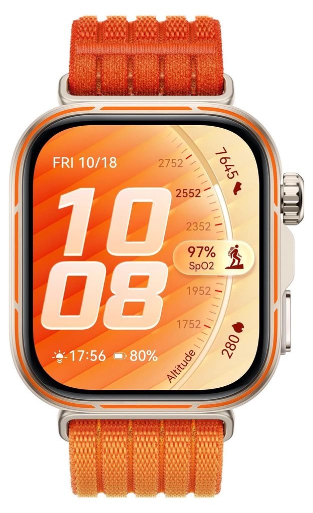 Huawei WATCH Fit 5 Pro, 4,88 cm (1,92 pouces), AMOLED, Image du produit 