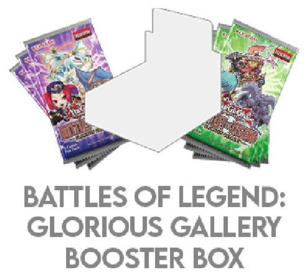 Yu-Gi-Oh! Battles of Legend: Glorious Gallery Booster Box Produktbild 