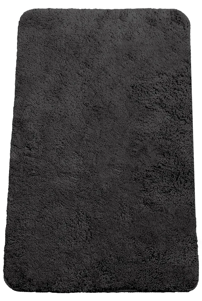 Tapis de bain noir 70x120 cm antidérapant - Évitez les chutes et glissades