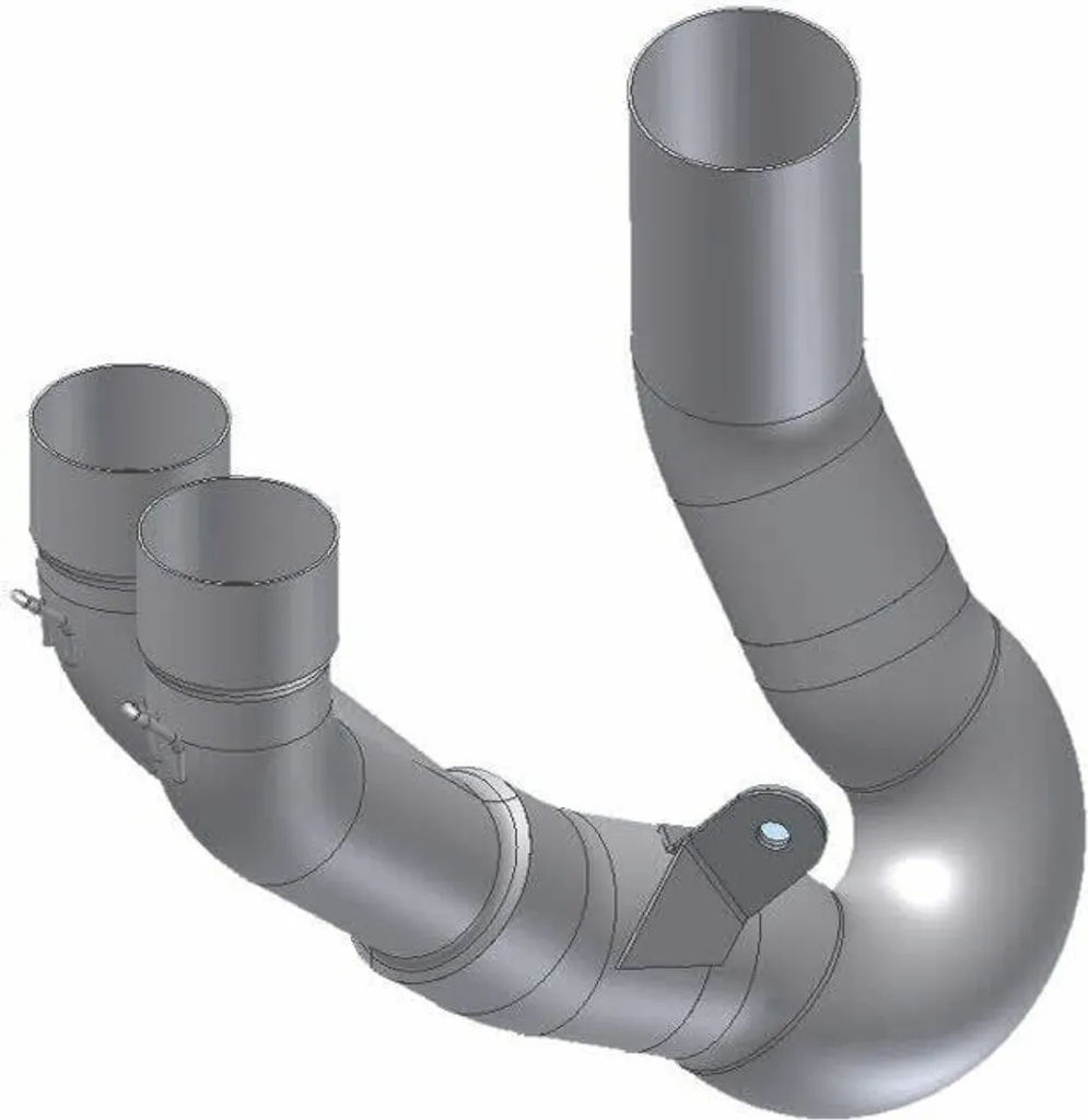 Tube de dé-catalyse DUCATI Hypermotard 950 MIVV pour usage sur piste