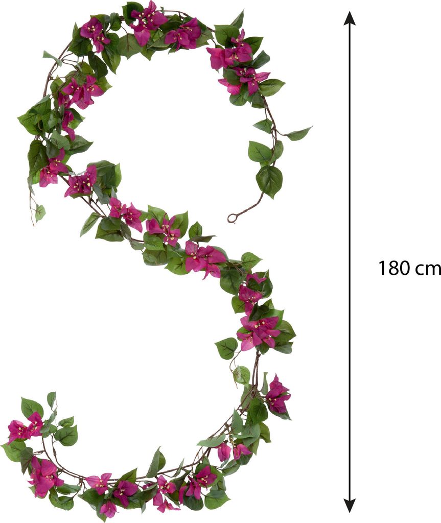 Mica Decorations Bougainvillea Kunstgirlande