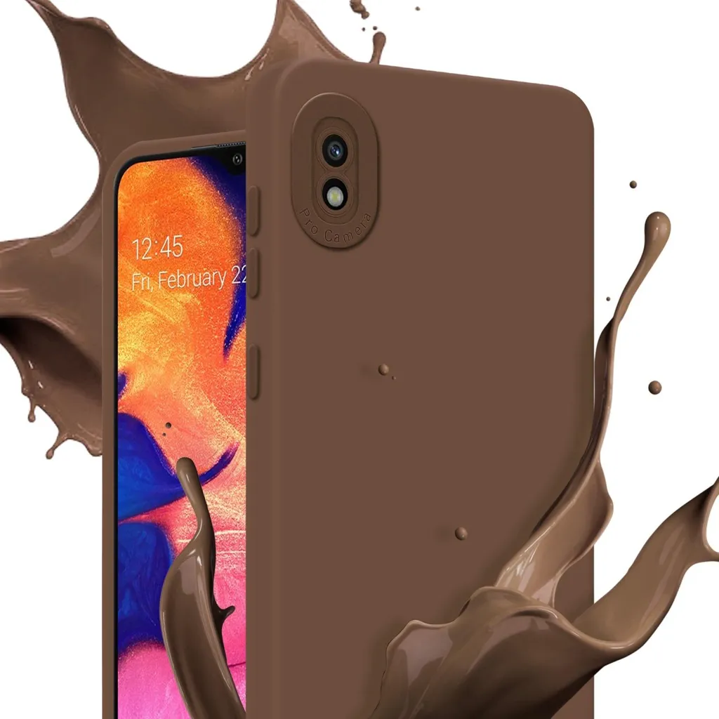 Offerta Cover Samsung Galaxy A10 Cadorabo TPU Marrone Slim - 5