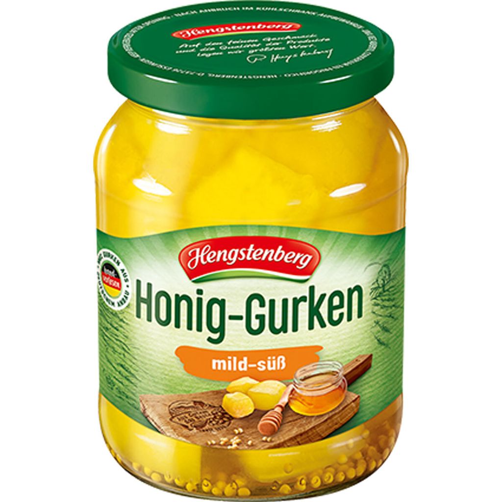 Hengs.honey okurky 330g Obrázek produktu 