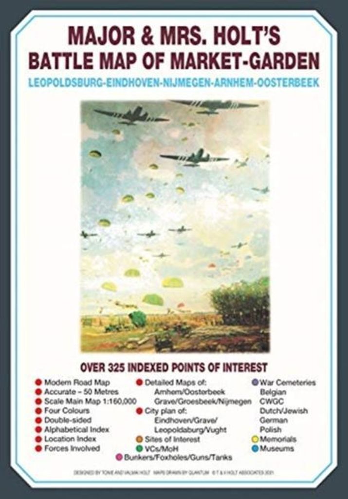 Holts Battle Map Of Market Garden – Lingua: Inglese