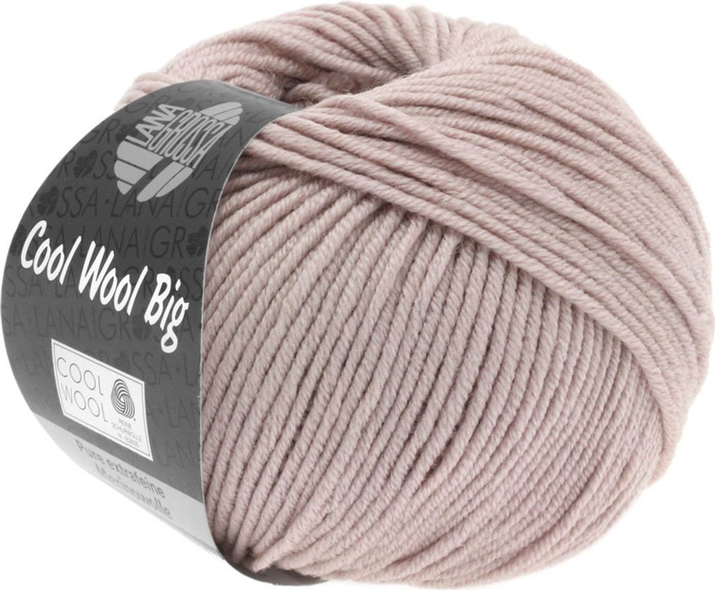 LANA GROSSA COOL WOOL BIG UNI - Farbe: 953 Rosenholz