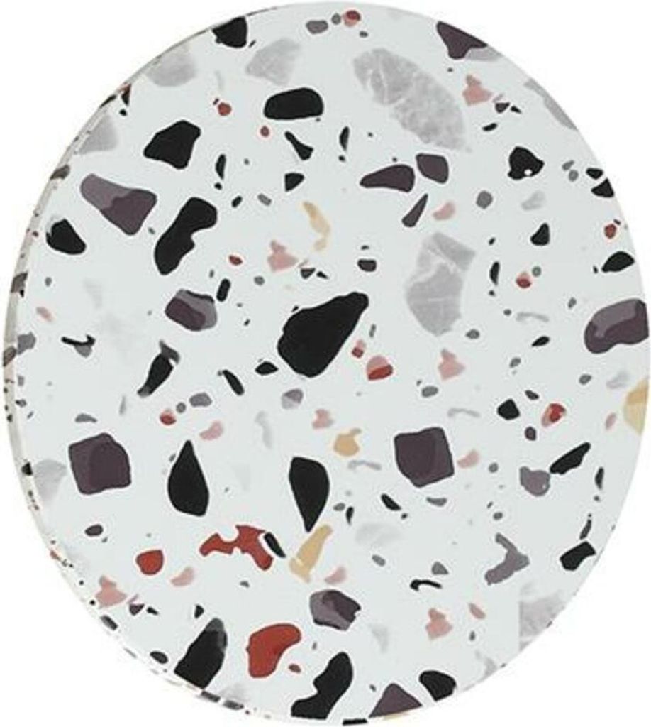 ACA LED-Wandleuchte, 5 W, 3000 K, 400 lm, Terrazzo-MDF-Kreis, D14 x H3,6 cm, ECLIPSE ZM1705LEDWT