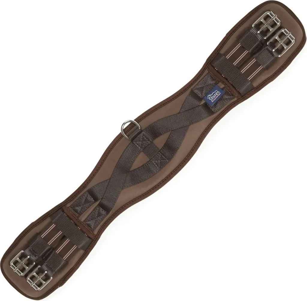 Sottopancia Shires ARMA Dressage Memory Foam Marrone 30" - Comfort