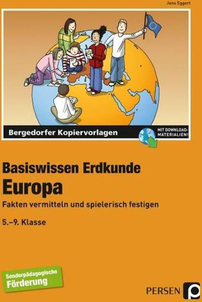Géographie de l'Europe : Fiches illustrées et notions clés pour les élèves
