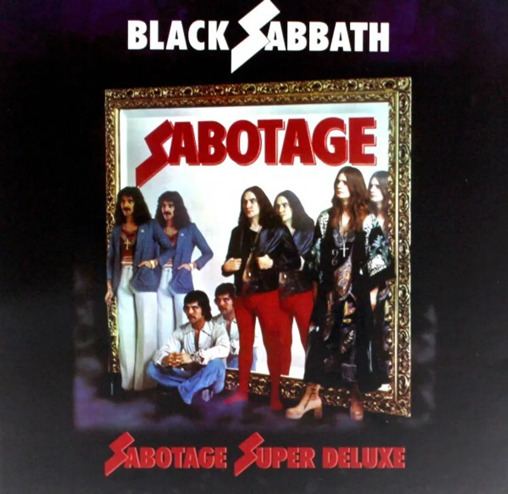 Coffret Vinyle Sabotage Black Sabbath Super Deluxe 5 LP pour Collectionneur