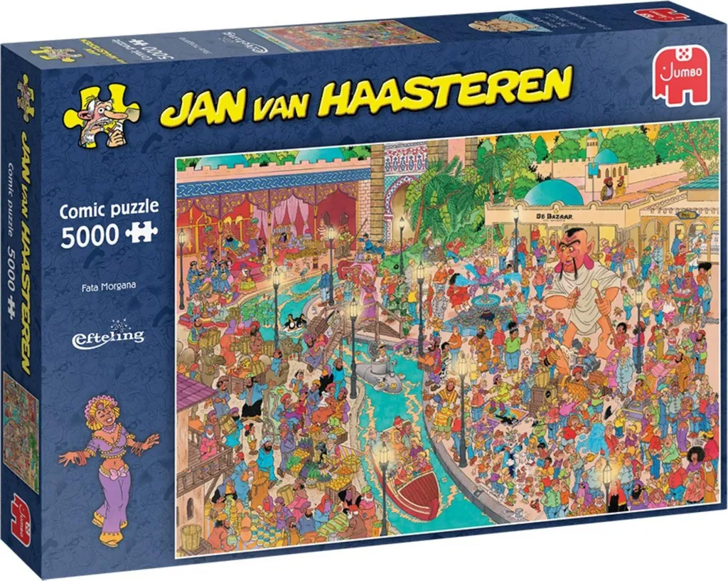 Grand puzzle de 5000 pièces Jan van Haasteren Efteling Fata Morgana