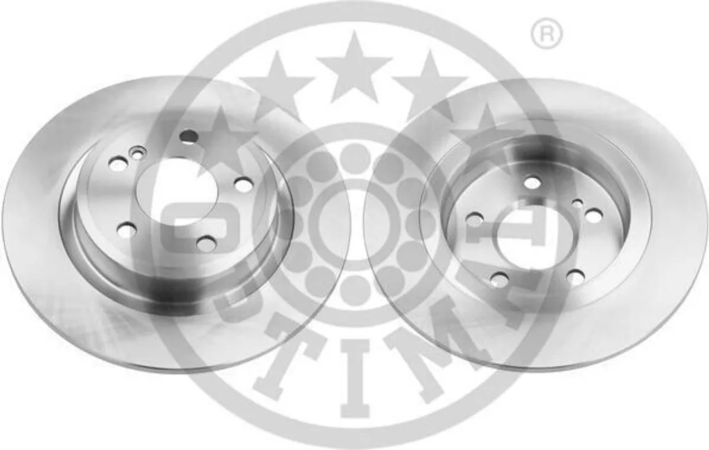 2x Disques de Frein Arrière OPTIMAL BS-9196C pour Mercedes-Benz GLA X156