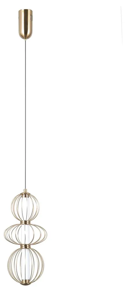 Luminaire LED 10W Laiton Brossé RABEL - Finition Premium et Durable