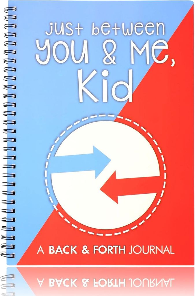 Tagebuch-Notizbuch „Just Between You And Me Kid“, „Just Between Us“, „Hin- und Her-Tagebuch“, „Erstellen Sie ein aussagekräftiges Di...