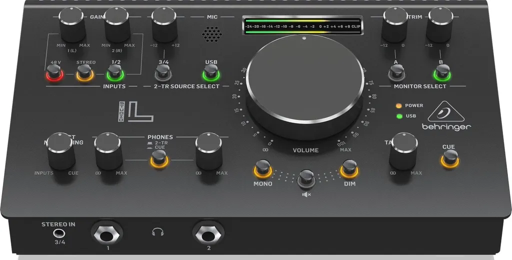 Interface Audio et Console de Monitoring pour Home Studio Behringer L