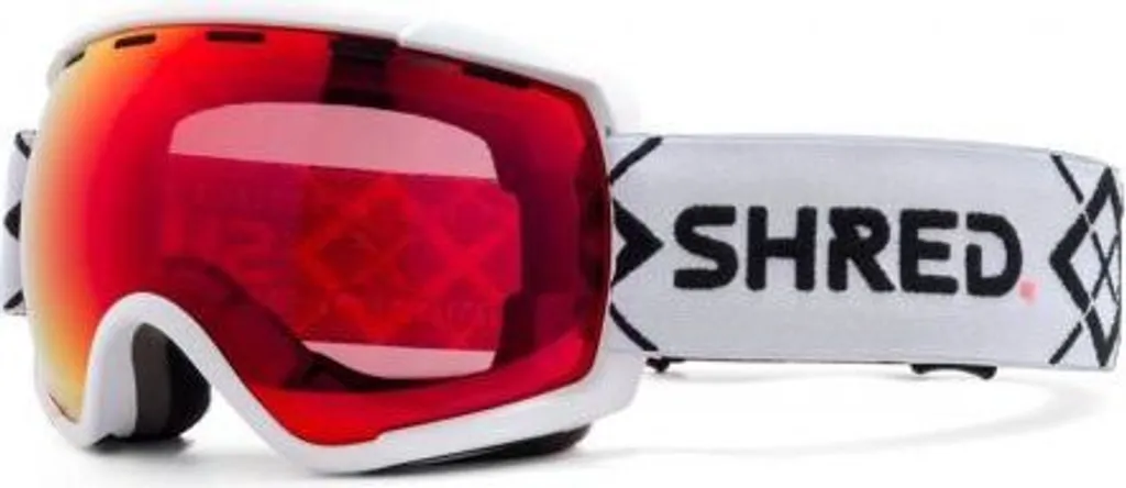 Masque Ski Tout Temps SHRED RARIFY+ CBL BLAST Blanc - Confort Optimal