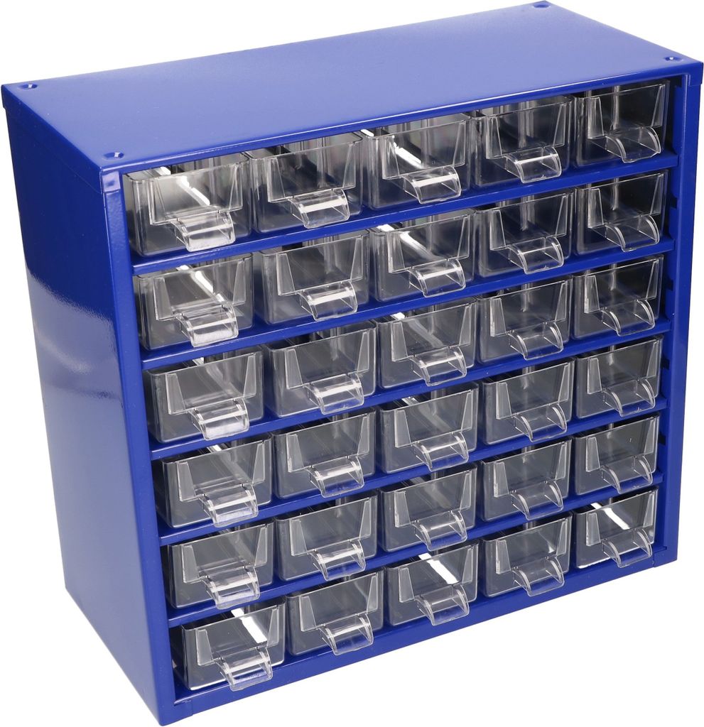 KOTARBAU Kleinteilemagazin Metall Sortierkasten Teilebox Aufbewahrungsbox 30K