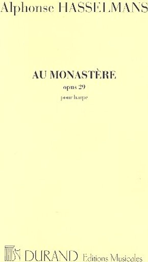 Au monastère op.29 pour harpe