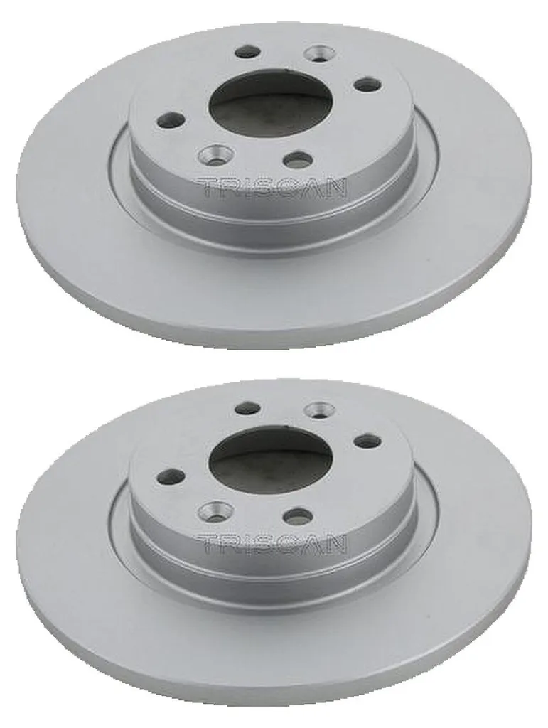 2x Disque de frein TRISCAN 8120 25152C pour Renault Twingo I et II
