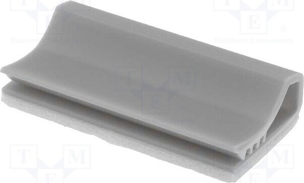 10x Selbstkender zum Befestigen von Leitungen SFC28 Kabel grau PVC