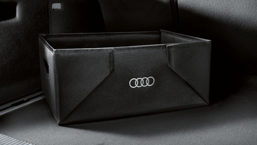 Original Audi Kofferraumbox faltbar Gepäckkorb Klappbox Produktbild 