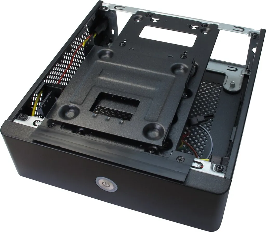 Boîtier ITX-603 sw Inter-Tech - Format Ultra Slim Noir Silencieux