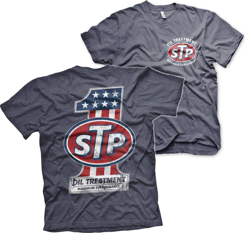 STP American No. 1 T-Shirt - XX-Large - Navy-Heather